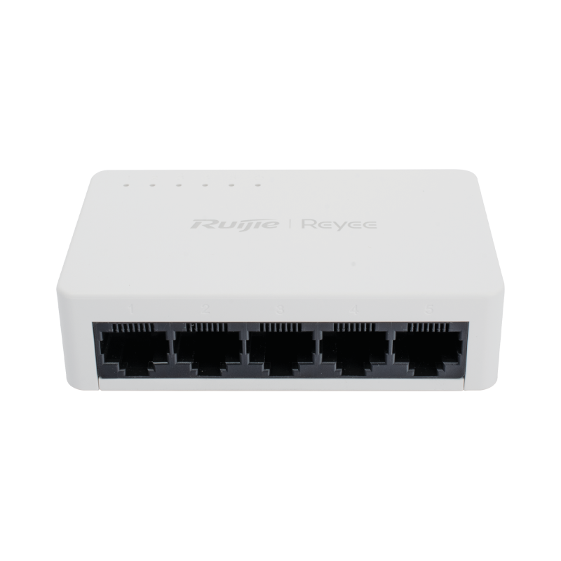 Switch no PoE no administrado con 5 puertos Gigabit