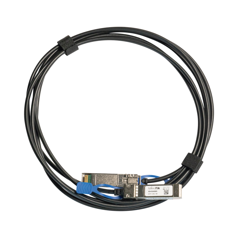 [XS+DA0001] Cable de conexión directa 1 Metro SFP-SFP+-SFP28