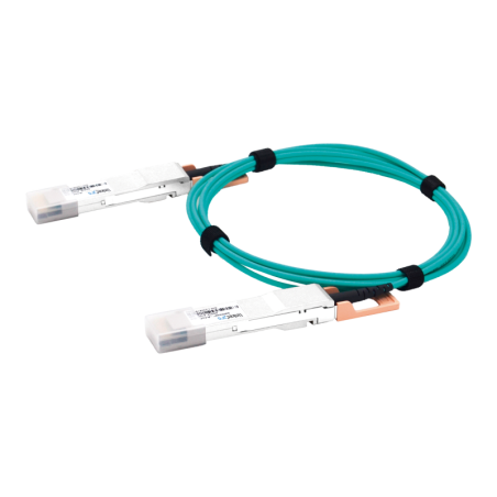 Cable AOC QSFP-DD de 400 Gbps a 400 Gbps - Cable de fibra óp