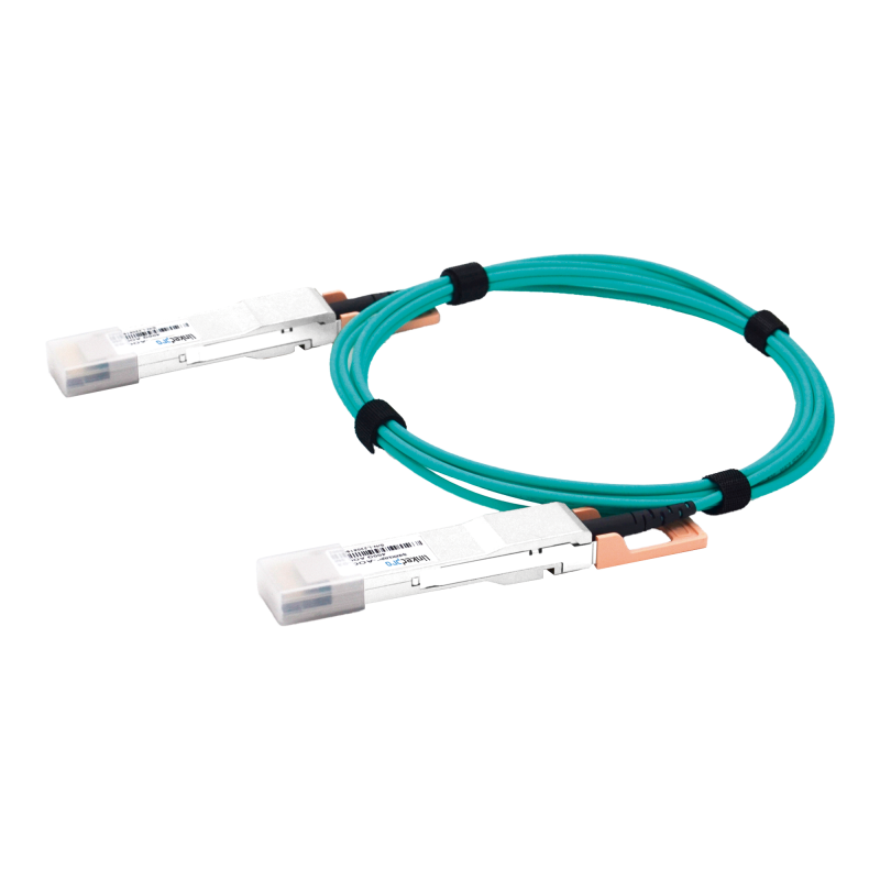 Cable AOC QSFP-DD de 400 Gbps a 400 Gbps - Cable de fibra óp