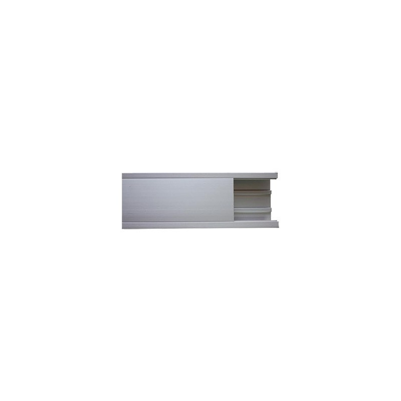 Canaleta de aluminio, 100 x 51 mm, tramo de 3m 8401-81300