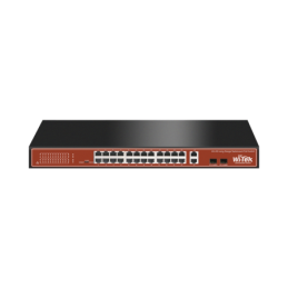 Switch PoE 8023af-at-bt - No administrable de largo alcance