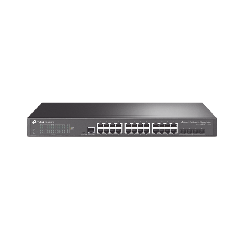 Switch Omada SDN Administrable - 24 puertos Gigabit y 4 puer