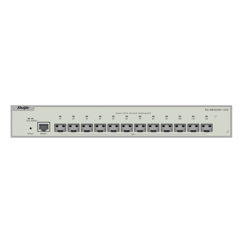 Switch Administrable Full Aggregation Capa 3 12 Puertos SFP+