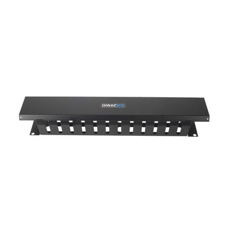 Organizador de Cables Horizontal de 2U para Rack de 19in con