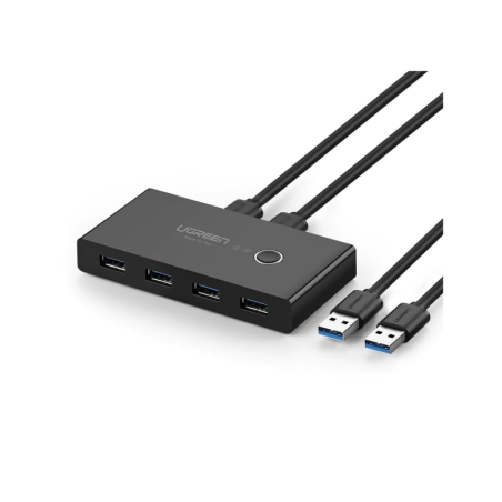 Conmutador USB para Compartir 4 Puertos USB 30 a 2 PC ?s  C