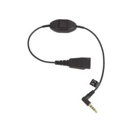 Jabra Cord QD a conector de 35 mm con Push-to-Talk para telé