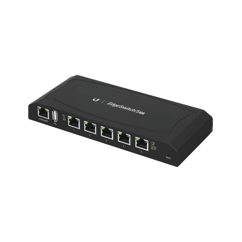 EdgeSwitch 5XP Administrable de 5 Puertos Gigabit PoE de 24