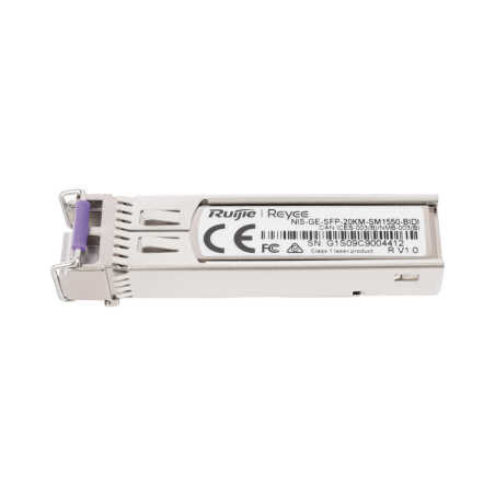 Transceptor Industrial BIDI Monomodo SFP 1G [Lado B], hasta