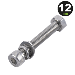 1 Tornillo Allen Milimétrico de Acero Inoxidable  M8-1.25 x