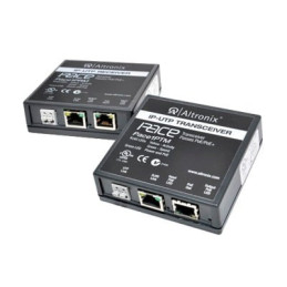 Kit extensor IP y PoE por cable UTP CAT5E hasta 500 mts @ 10