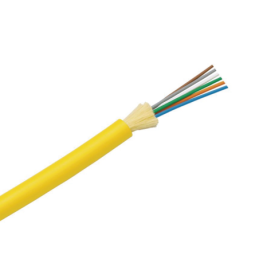 Cable de Fibra Óptica de 6 hilos, Monomodo OS2 9-125, Interi