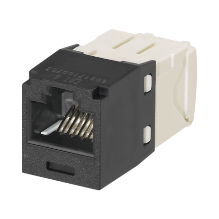 Conector Jack RJ45 Estilo TG, Mini-Com, Categoría 6, de 8 po