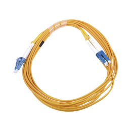 Jumper de Fibra Óptica Monomodo 9-125 LC-UPC-LC-UPC, PVC, 20