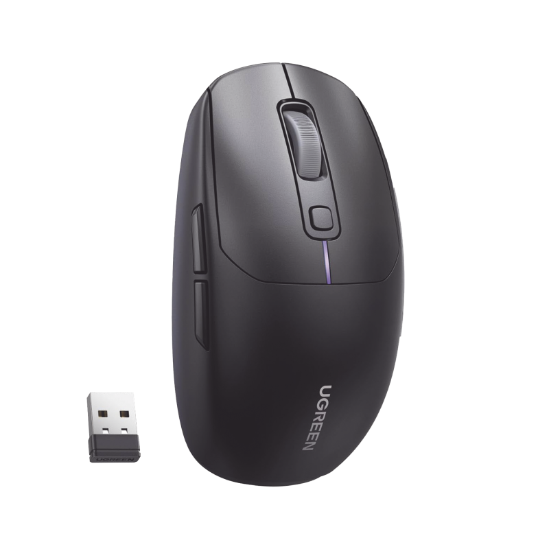 Mouse Gaming Inalámbrico- 5000 DPI - 5 Niveles de DPI  -6 Bo