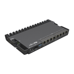 RB5009UPr+S+IN 8 puertos PoE in-out, 1 SFP+, Solo RouterOS v