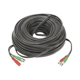 Cable coaxial  BNC RG59  + Alimentación - SIAMÉS - 50 Metros