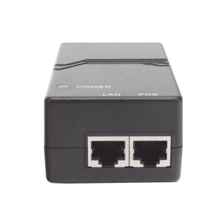 Inyector PoE estándar 8023af Gigabit [50 V - 03 A - 15 W]