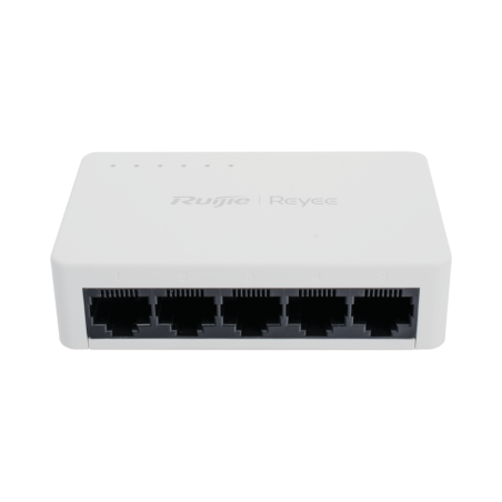 Switch no PoE no administrado, con 5 puertos Gigabit