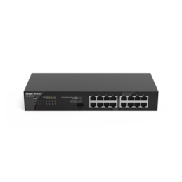 Switch no PoE, no administrable, con 16 puertos 10-100-1000