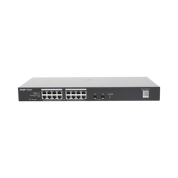 Switch PoE+ No Administrable con 18Puertos Gigabit y 2 Uplin