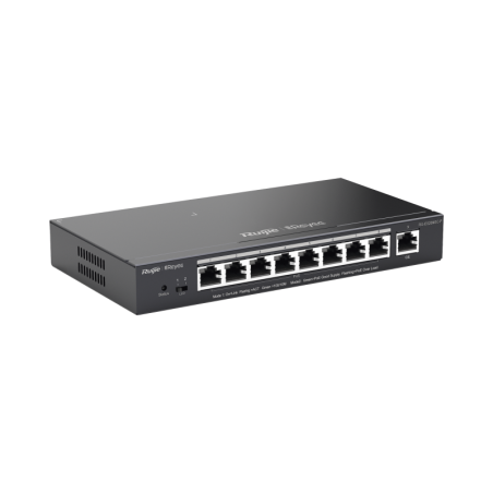 Switch Administrable 8 Puertos PoE+ 8023af-at Gigabit, gesti