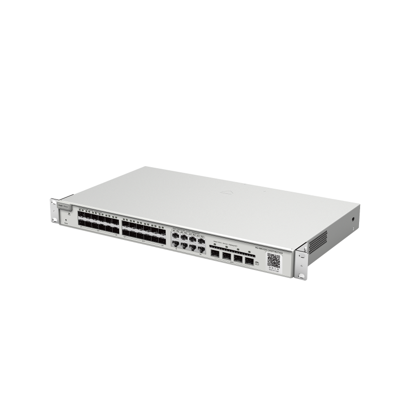 Switch administrable Capa 2+ Plus, 24 puertos SFP con 8 puer