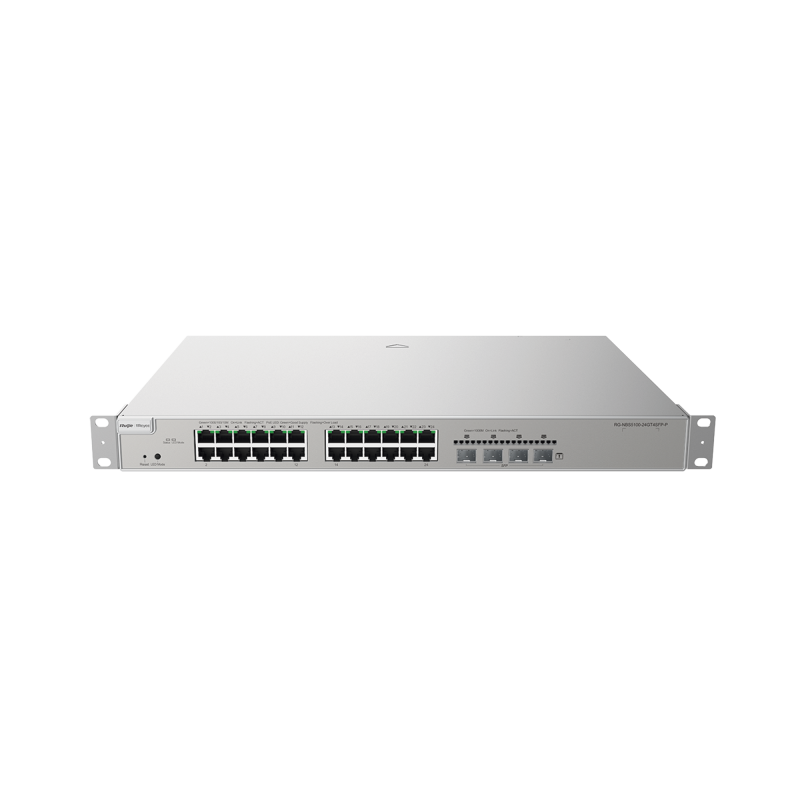 Switch Administrable Capa 3 con 24 puertos Gigabit PoE 8023a