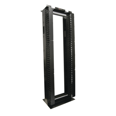 Rack de Aluminio System de 7ft x 19in, 45UR, Con organizador