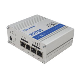 Router Industrial LTE[45G] Cat6, 4 puertos Gigabit, Doble ra