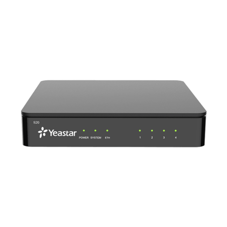 Conmutador IP SIP Yeastar para PYMES - 20 extensiones- 10 ll