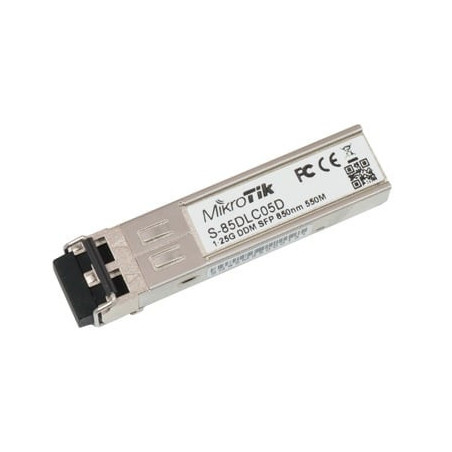 Transceptor MiniGbic SFP 125G LC Duplex para fibra Multi Mod