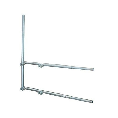 Brazo tipo inFin, para tramos STZ-45, galvanizado  por elect