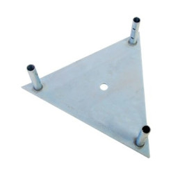 Base Triangular para Tramo STZ45 Galvanizado Electrolítico