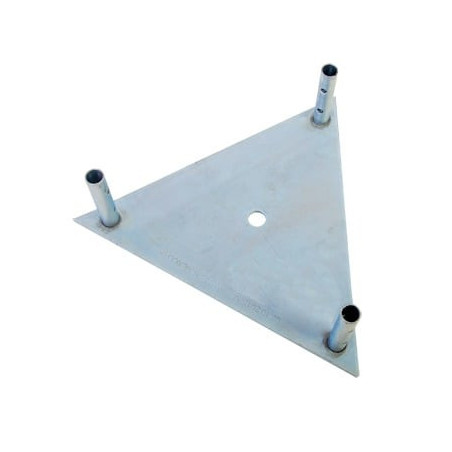 Base Triangular para Tramo STZ45 Galvanizado Electrolítico