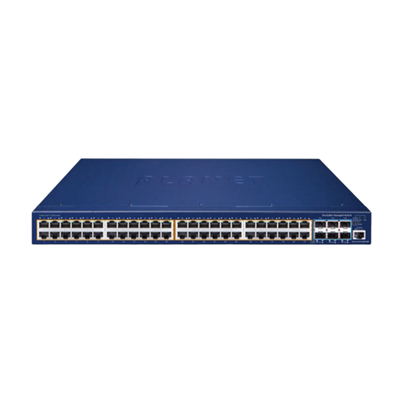 Switch Administrable Stacking Capa 3, 48 Puertos PoE Gigabit