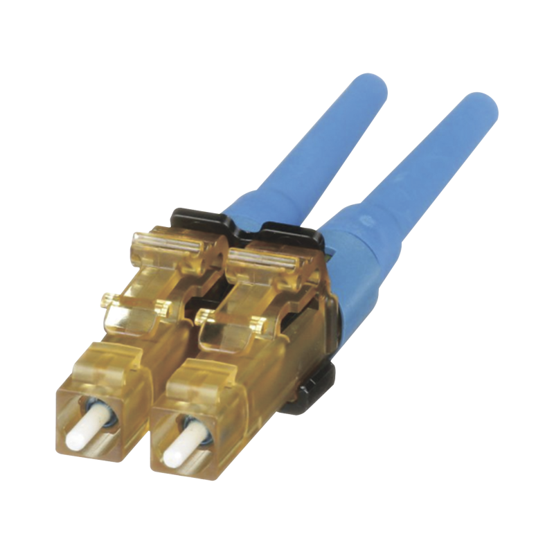 Conector de Fibra Óptica LC Duplex OptiCam Monomodo 9-125 OS