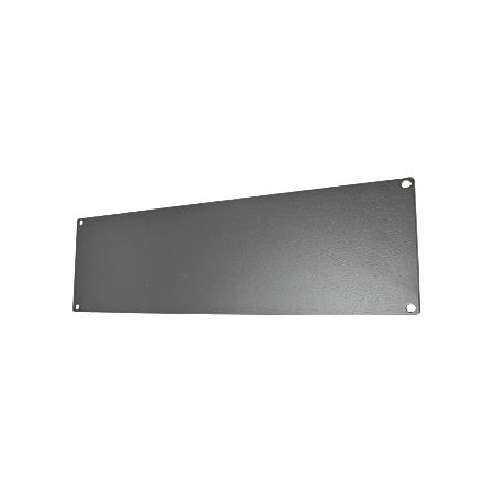 Tapa Ciega para Rack de 19in,  de 2UR, Color Negro