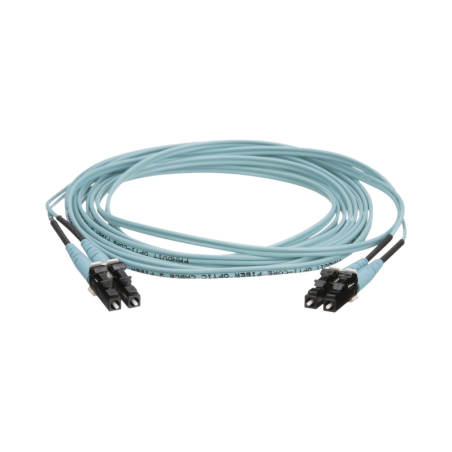 Jumper de Fibra Optica Multimodo 50-125 OM4, LC-LC Duplex, O