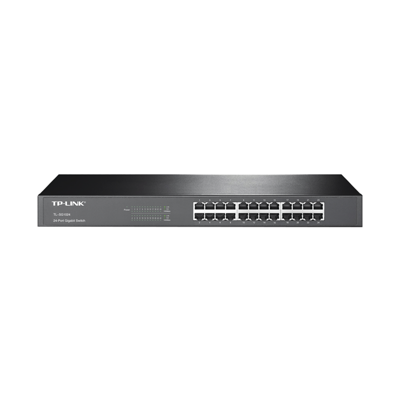 Switch Gigabit no administrable de 24 puertos 10-100-1000 Mb