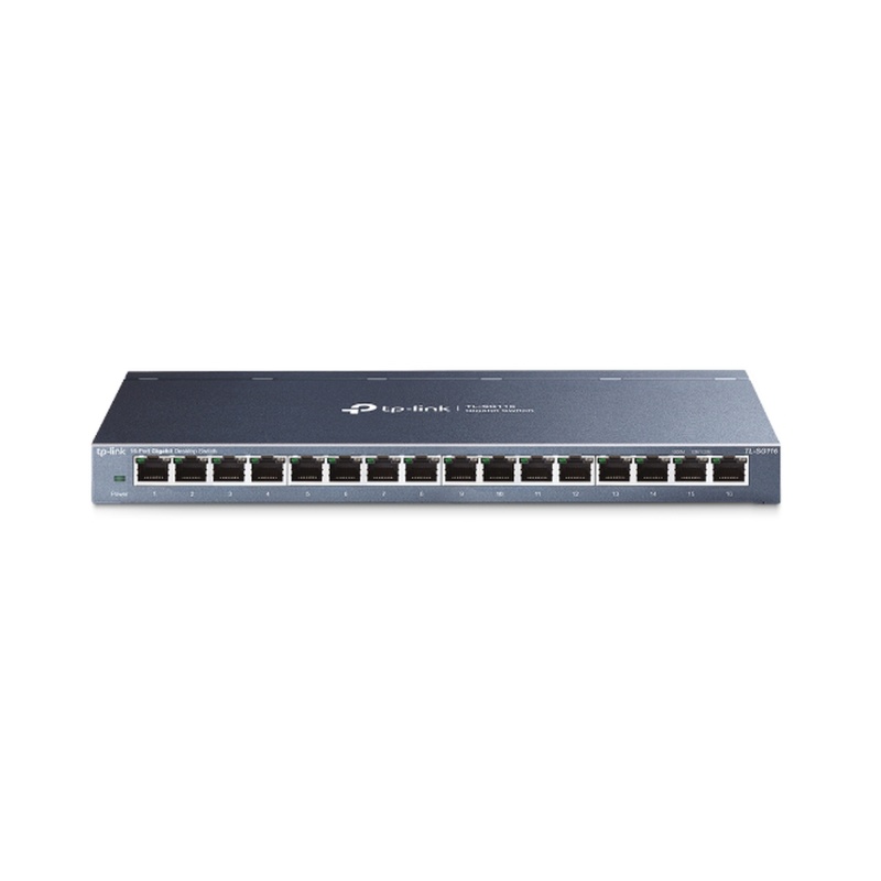 Switch Gigabit no administrable de 16 puertos 10-100-1000 Mb