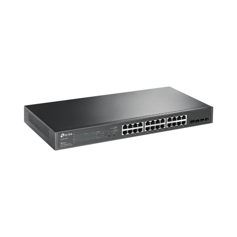 Switch PoE JetStream SDN Administrable 24 puertos 10-100-100