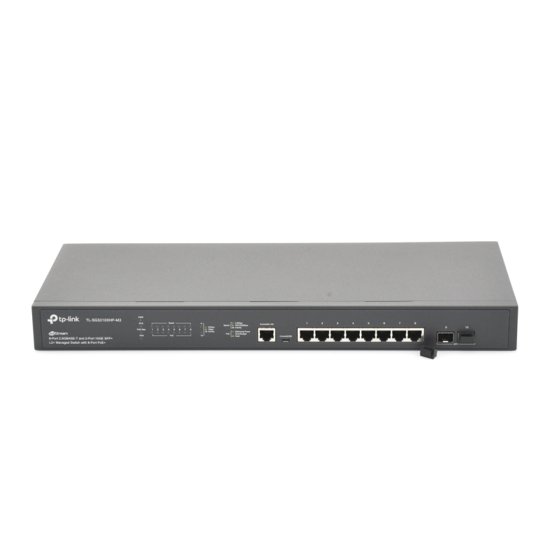 Switch L2+ Omada PoE+ - 8 Puertos PoE+ MultiGigabit 25G - 2