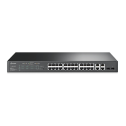 Switch PoE+ JetStream SDN Administrable 24 puertos 10-100 Mb