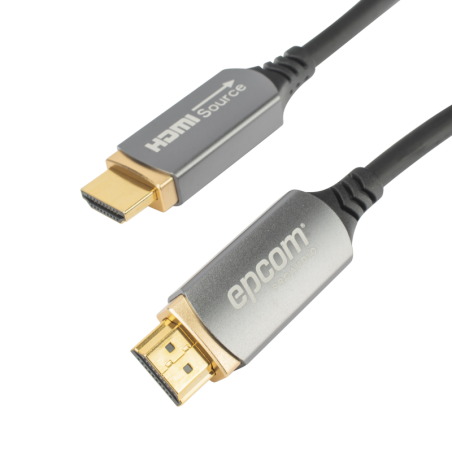 Cable HDMI de Fibra Óptica de 10m  Alta Definición  Versio