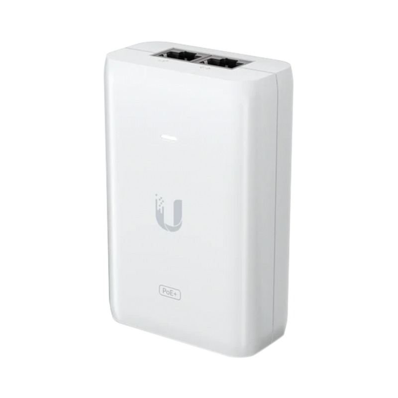 Adaptador PoE Ubiquiti [48 VDC, 065A] puerto Gigabit, ideal