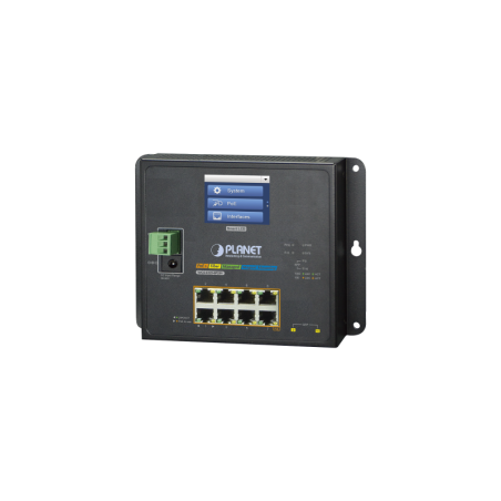 Switch Industrial Flat-Type 8 Puertos Gigabit C-PoE 8023at,