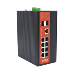 Switch Industrial Administrable Gigabit con 2 Puertos PoE bt