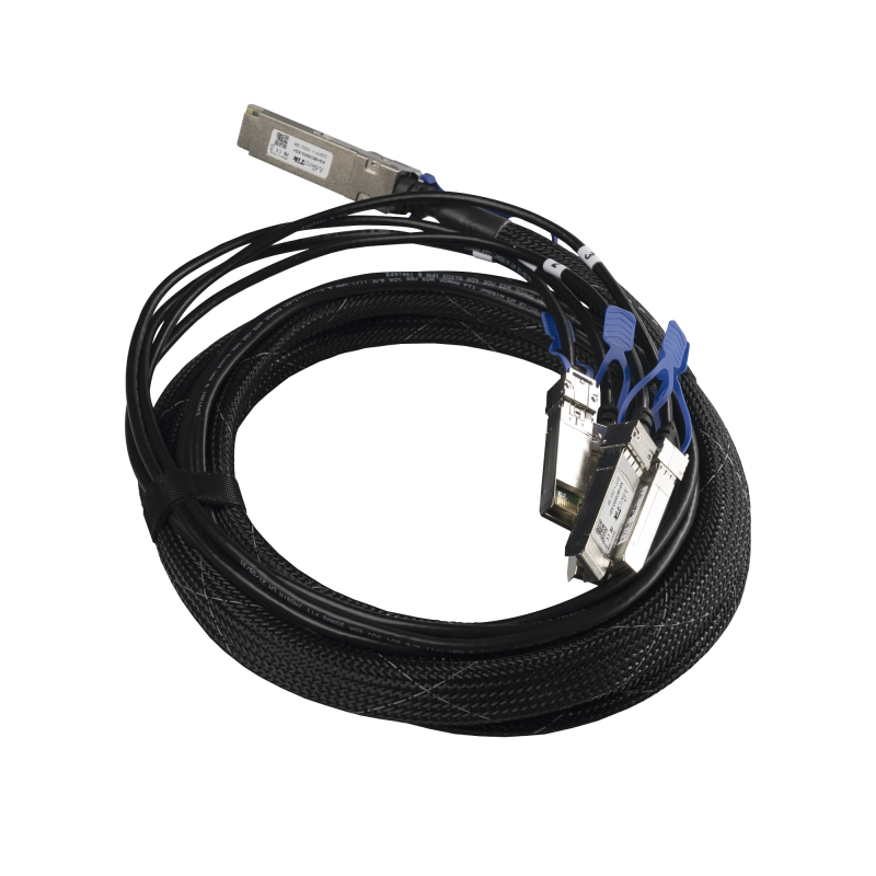 [XQ+BC0003-XS+] Cable de conexion 100G QSFP28 a 4 x 25G SFP2