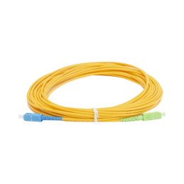 Jumper de Fibra Óptica Monomodo SC-UPC - SC-APC Simplex, col